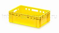 Ящик для мяса и колбасных изделий Е-2 желтый