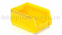 Складской лоток/контейнер для зап. частей, крепежей, желтый, 300x225x150 мм