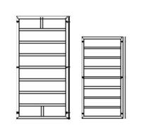 Щит доборный 0,4х2,7 профиль 2,5 мм