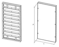 Щит линейный 0,35х3,3м профиль 2,5 мм