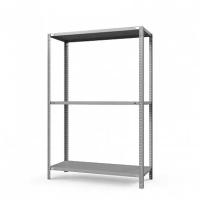 Стеллаж металлический ТС Лайт, 1800x700x600 мм. Полки: 3 шт. метал.