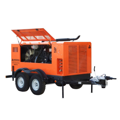 Компрессор ЗИФ-ПВ-30/1,2 на прицепе