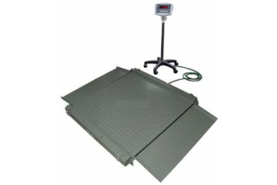 ЕВ4-600Н (WI-2RS)-1215 - Промышленные платформенные электронные весы с пандусом с 4 датчиками