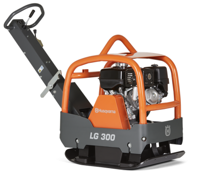 Виброплита  реверсивная бензиновая Husqvarna LG300