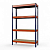 Стеллаж металлический Профи-Т 2500x1240x655 мм. Полки: фанера 4 шт.