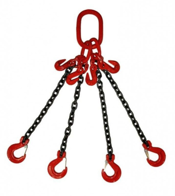 Строп цепной BARA — RUS 4СЦ г/п 63,0 т 7,0 м с укорачивающими 
крюками
