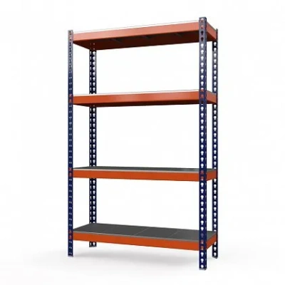 Стеллаж металлический Профи-Т 2500x1240x770 мм. Полки: оцинк. мет. усил. 4 шт.