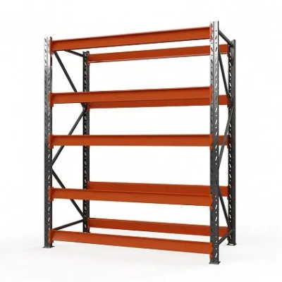 Стеллаж металлический Оптима, 3500x2500x785 мм. Полки: 5 шт. без настила