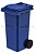 Мусорный контейнер 120 л синий