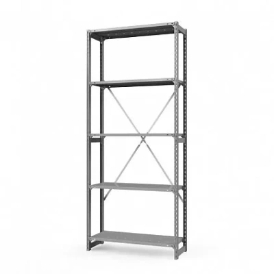 Стеллаж металлический ТСУ Универсал, 2500x760x600 мм. Полки: метал. перф.  5 шт.