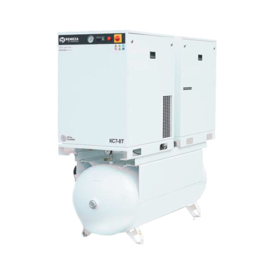 Спиральный безмасляный компрессор Remeza КС3-10-270АД с рефрижераторным осушителем