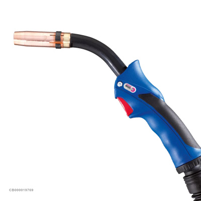 Горелка для полуавтомата сварочного Abicor Binzel ABIMIG GRIP W 555 D 3м (550 А, ⌀ 0,8-1,6 мм, 3 м, вода)