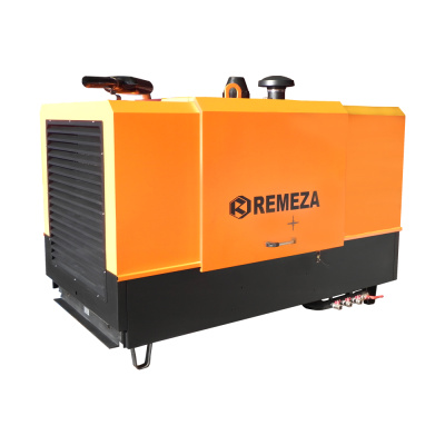 Дизельный винтовой компрессор Remeza ДК-12/12В на шасси