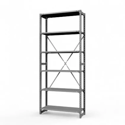 Стеллаж металлический ТСУ Универсал, 3000x1060x600 мм. Полки: метал. усил. 6 шт.