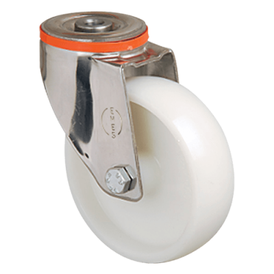 Нейлоновое колесо  EM04 ZKZ 100 (INOX)