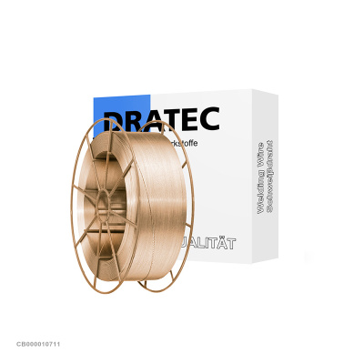 Проволока медная DRATEC DT-CuSi3 ⌀ 1,0 мм (кассета 15 кг, аналог, OK Autrod 19.30)