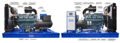 Дизельная электростанция 520 кВт TDo 715MC