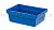 Вкладываемый контейнер KVR 6422 с усиленным дном голубой