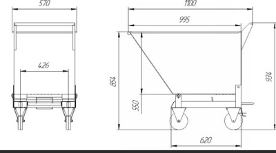 Тара опрокидывающаяся BARA-RUS