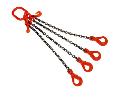 Строп цепной BARA — RUS 4СЦ г/п 11,2 т 2,0 м с укорачивающими 
и самозакрывающимися крюками