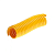 Трубка спиральная полиэстровая жёлтая HTR 8/6 Camozzi SH86G75 (L=7,5)
