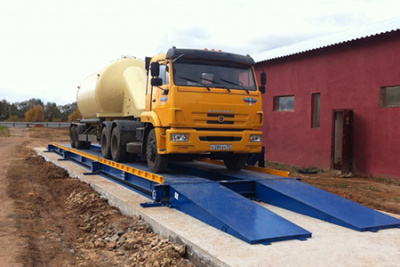 ВСА-Р80000-12.2 Классика - Автомобильные бесфундаментные врезные весы для полного заезда