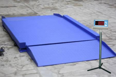 ВСП4-3000.2 Н9-1212 - Промышленные платформенные электронные весы с пандусом с 4 датчиками