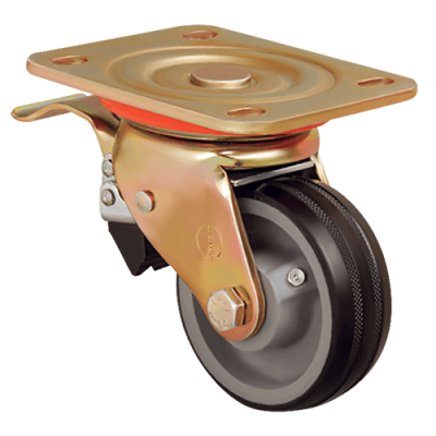 Большегрузное обрезиненное колесо  ED01 VBR 125 F