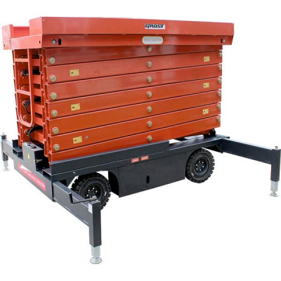 Несамоходный подъёмник ножничного типа GROST Tower  500-9 АС 380 ( PX 05-9000 AC 380 )