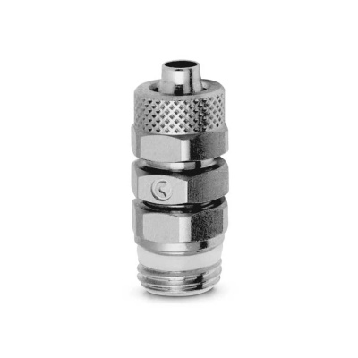 Фитинг прямой с накидной гайкой Camozzi 1560 10/8-1/4