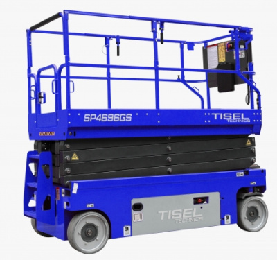 Самоходный ножничный подъемник TISEL SP2356ES Compact