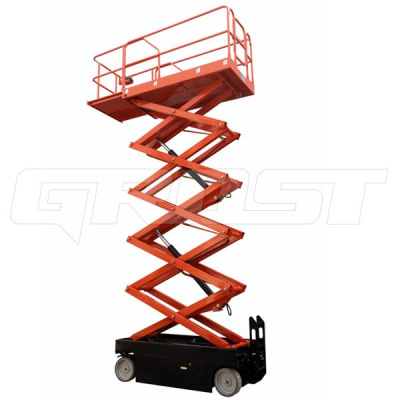 Самоходный подъемник ножничного типа GROST SPX F3-12000